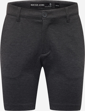 INDICODE JEANS Trousers 'Aalborg' in Grey: front