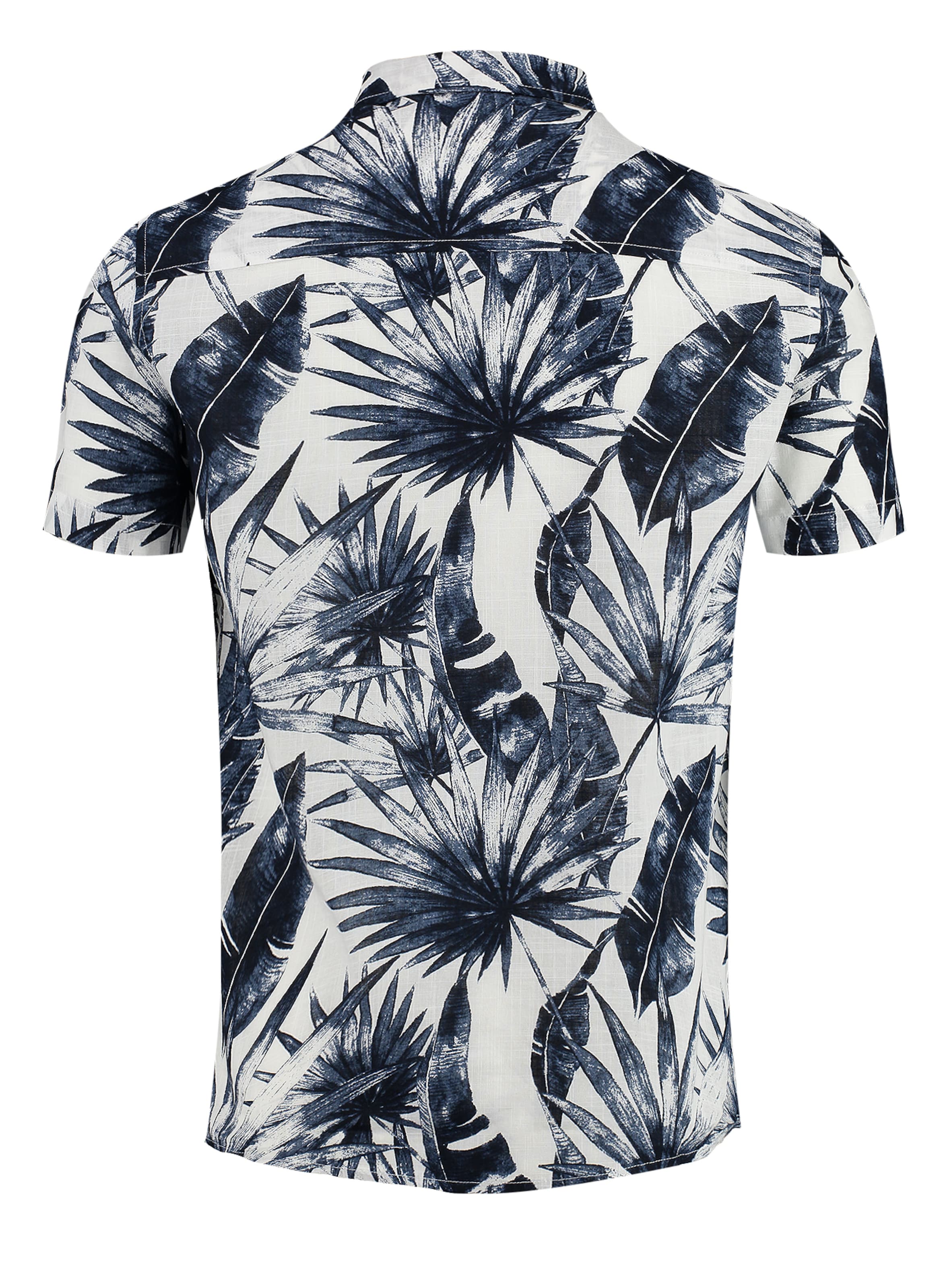 Coupe regular Chemise 'MSH INSTINCT' Key Largo en blanc