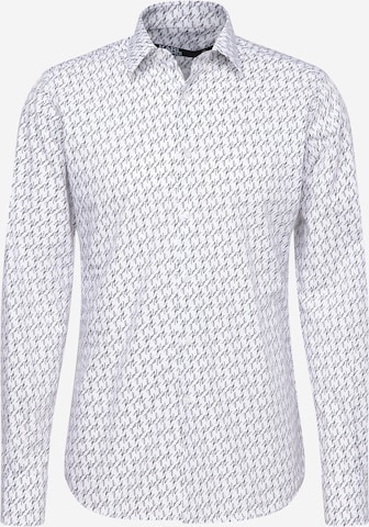 Karl Lagerfeld Klasický střih Košile – bílá: přední strana