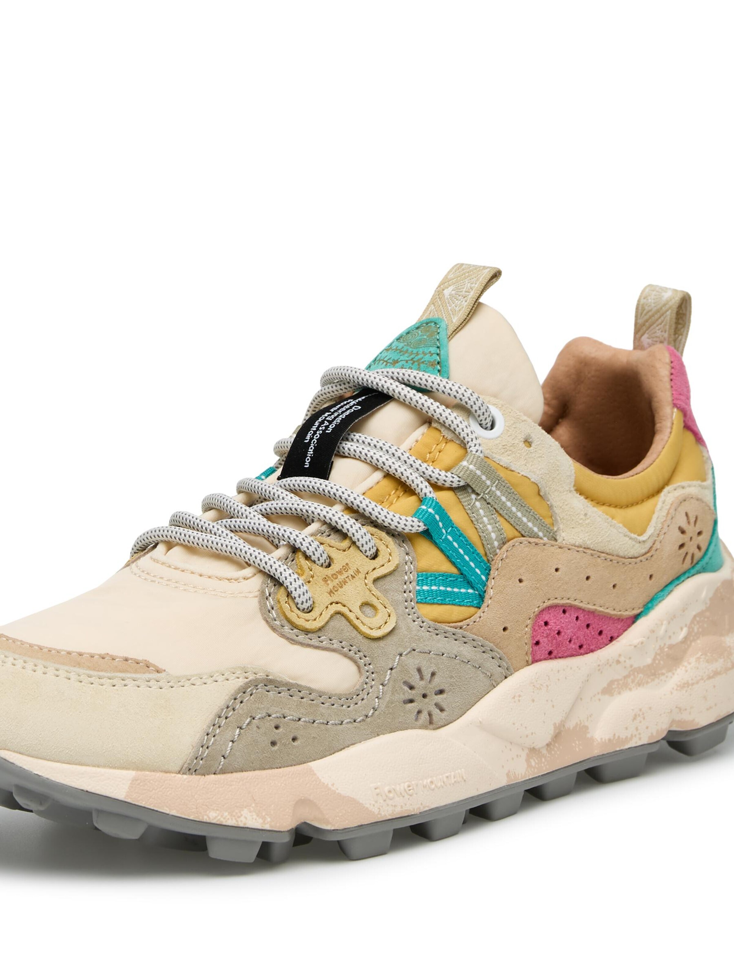Flower Mountain Platform trainers 'YAMANO 3 UNI L.E.' in White