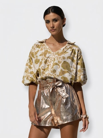 Chemisier 'Blouse Demi' Miss June en blanc