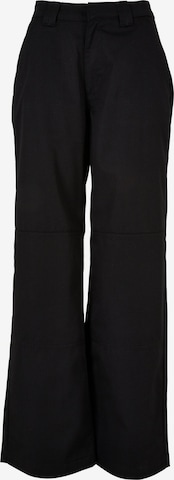 Urban Classics Wide leg Pants in Black: front