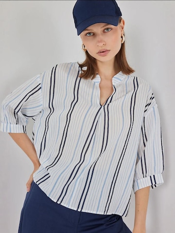 Camicia da donna di Bigdart in bianco: frontale