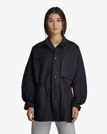 Veste mi-saison G-Star RAW en noir : devant