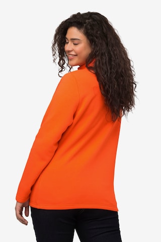 Sweat-shirt Ulla Popken en orange