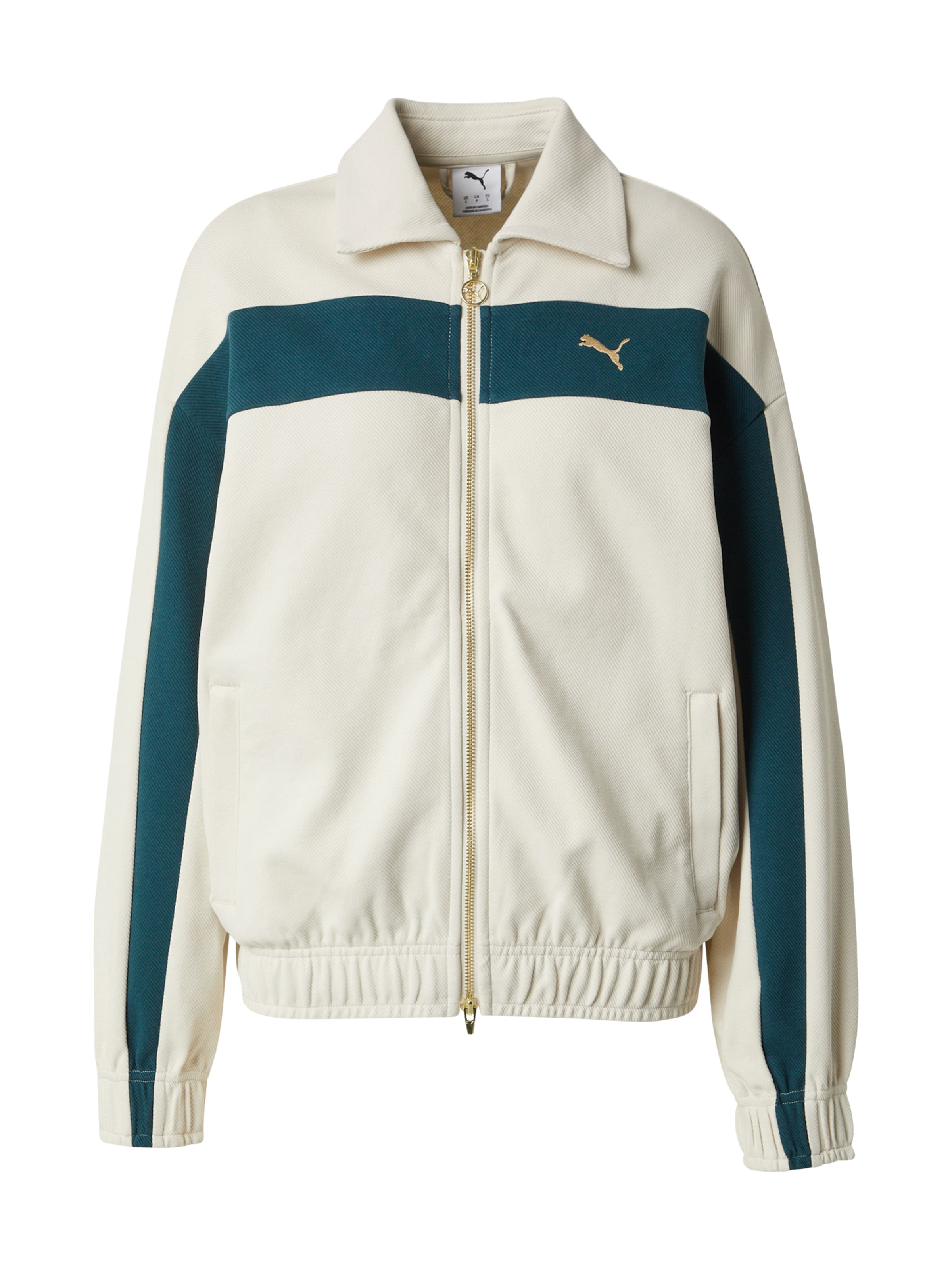PUMA Between-Season Jacket in Beige: front