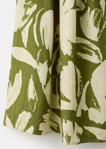 MANGO Dress 'Spin-H' in Green