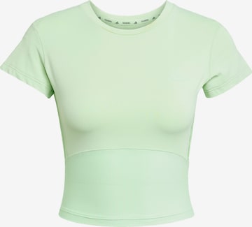 ADIDAS PERFORMANCE Функциональная футболка 'Hyperglam' в Зеленый: спереди