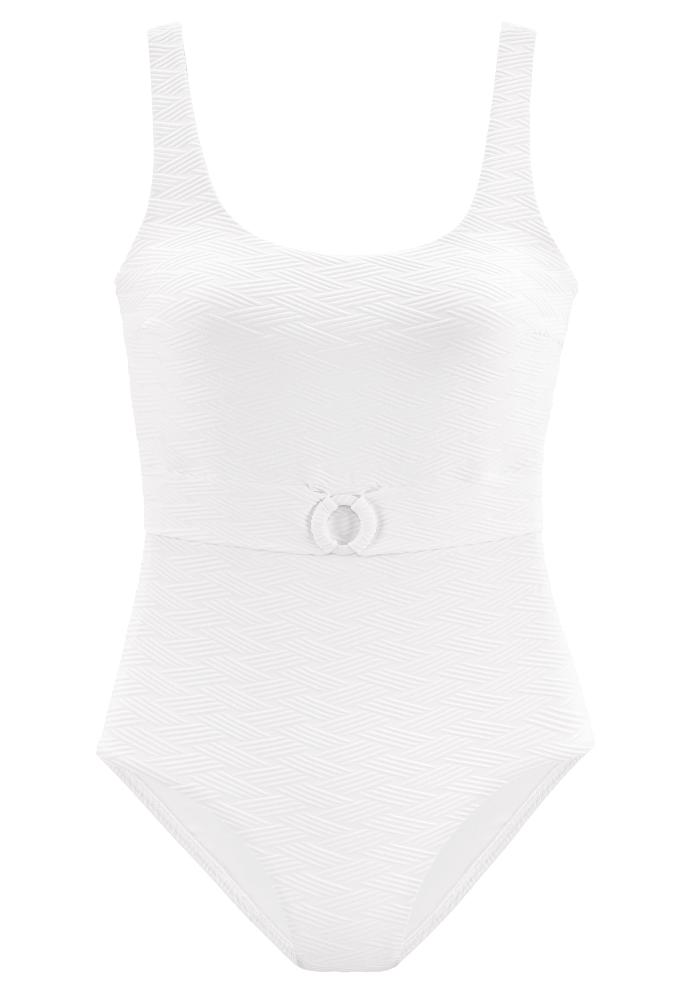 Costum de baie întreg de la SUNSEEKER pe alb: față