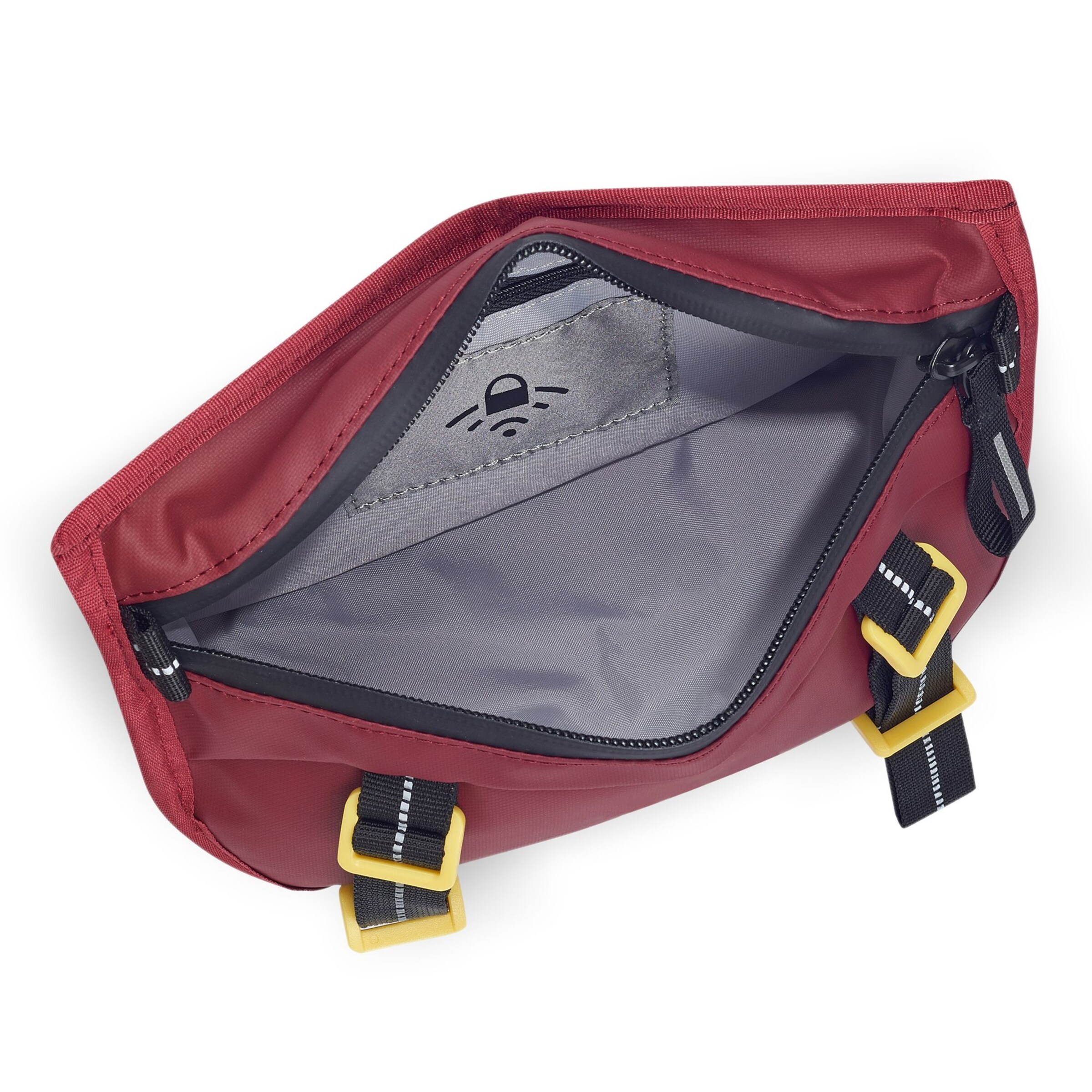 Sac à bandoulière Delsey Paris en rouge