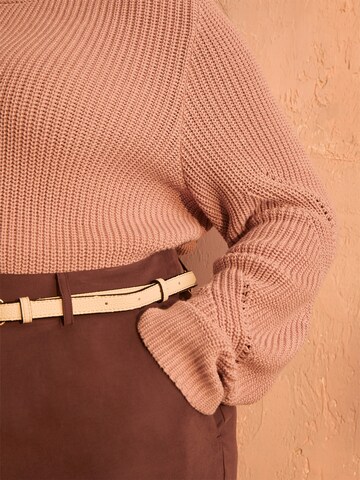 Guido Maria Kretschmer Curvy Pullover 'Thekla' in Pink