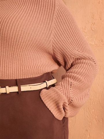 Pullover 'Thekla' di Guido Maria Kretschmer Curvy in rosa