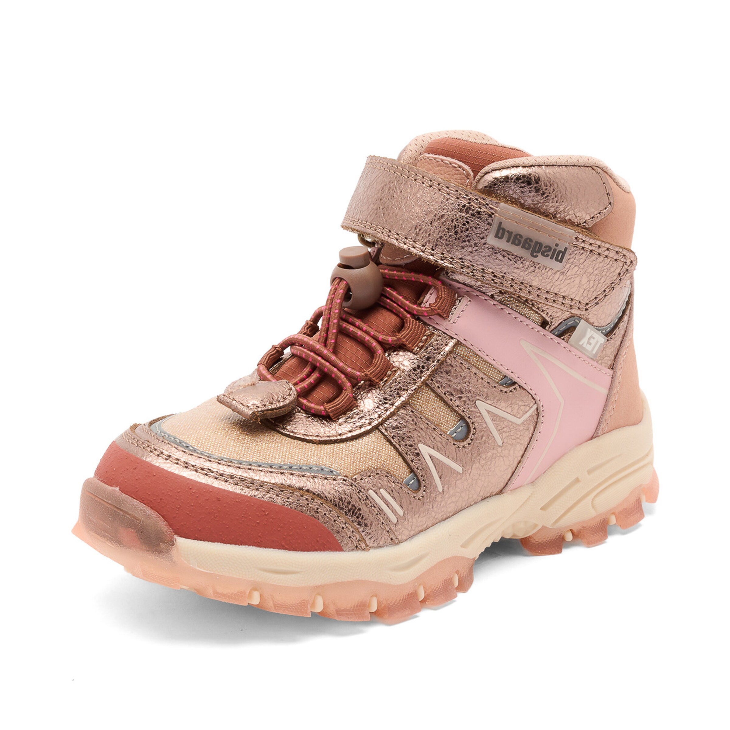 BISGAARD Bota 'Madison Tex' em 24 em castanho ferrugento / ouro / ouro rosa / cor-de-rosa, Vista do artigo