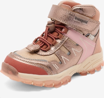 BISGAARD - Bota 'Madison Tex' em ouro: frente