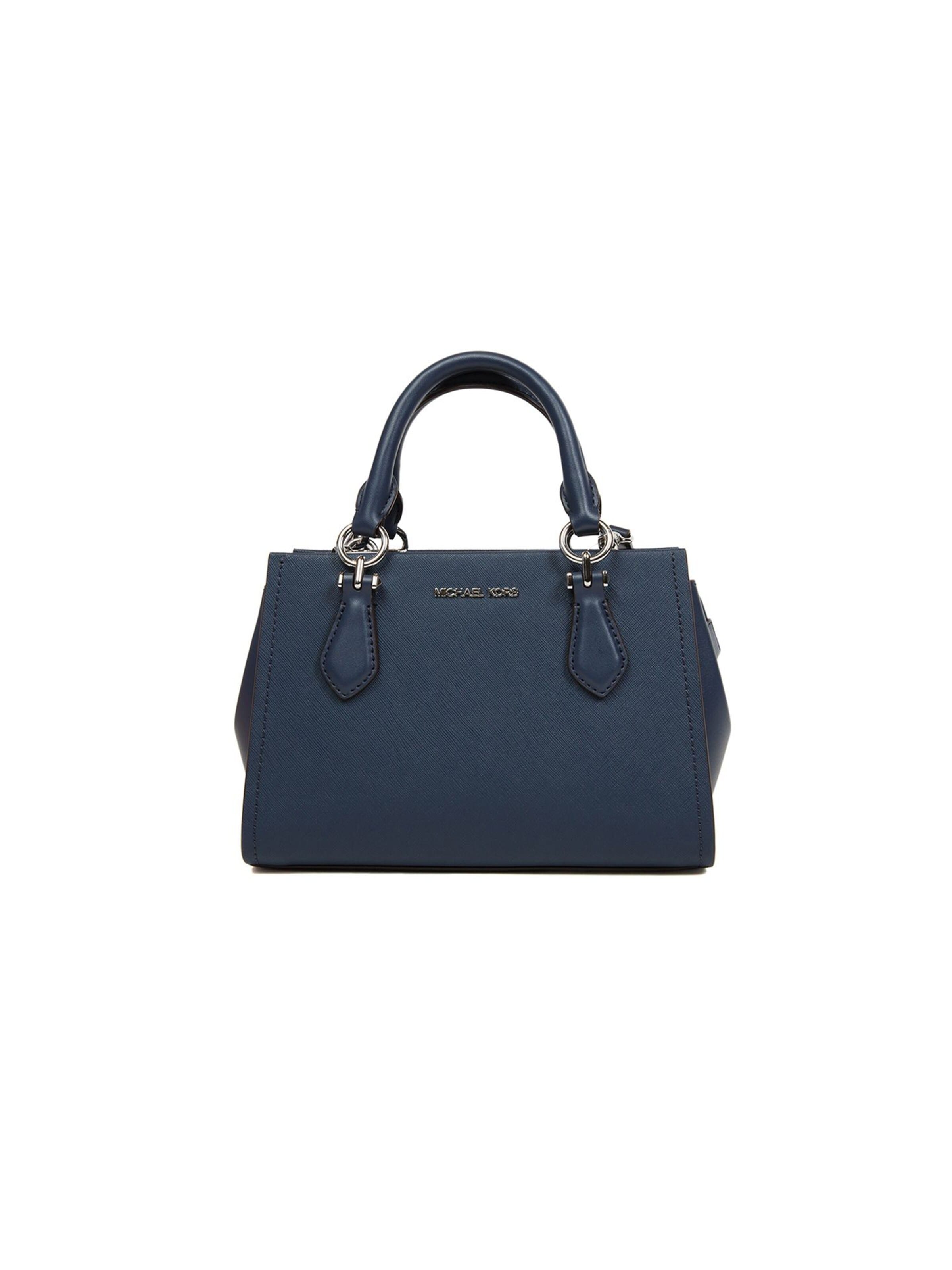 Borsa a mano 'Marilyn' di Michael Kors in blu: frontale