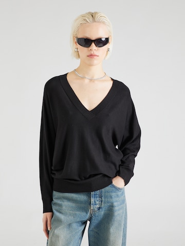 CULTURE Sweater 'Annemarie' in Black: front