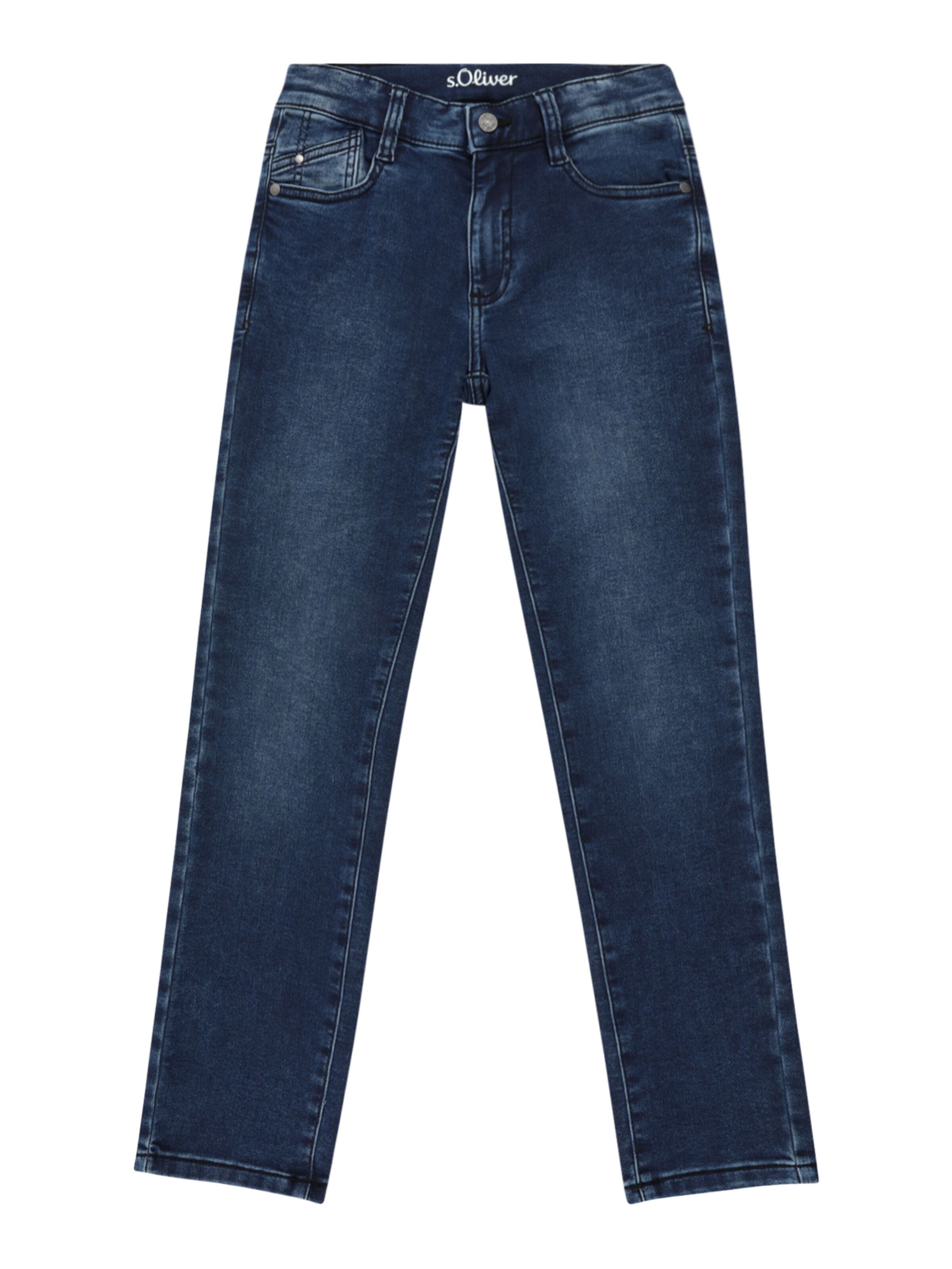 s.Oliver Regular Jeans in Blauw: voorkant