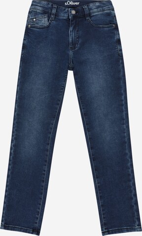 s.Oliver Regular Jeans in Blauw: voorkant