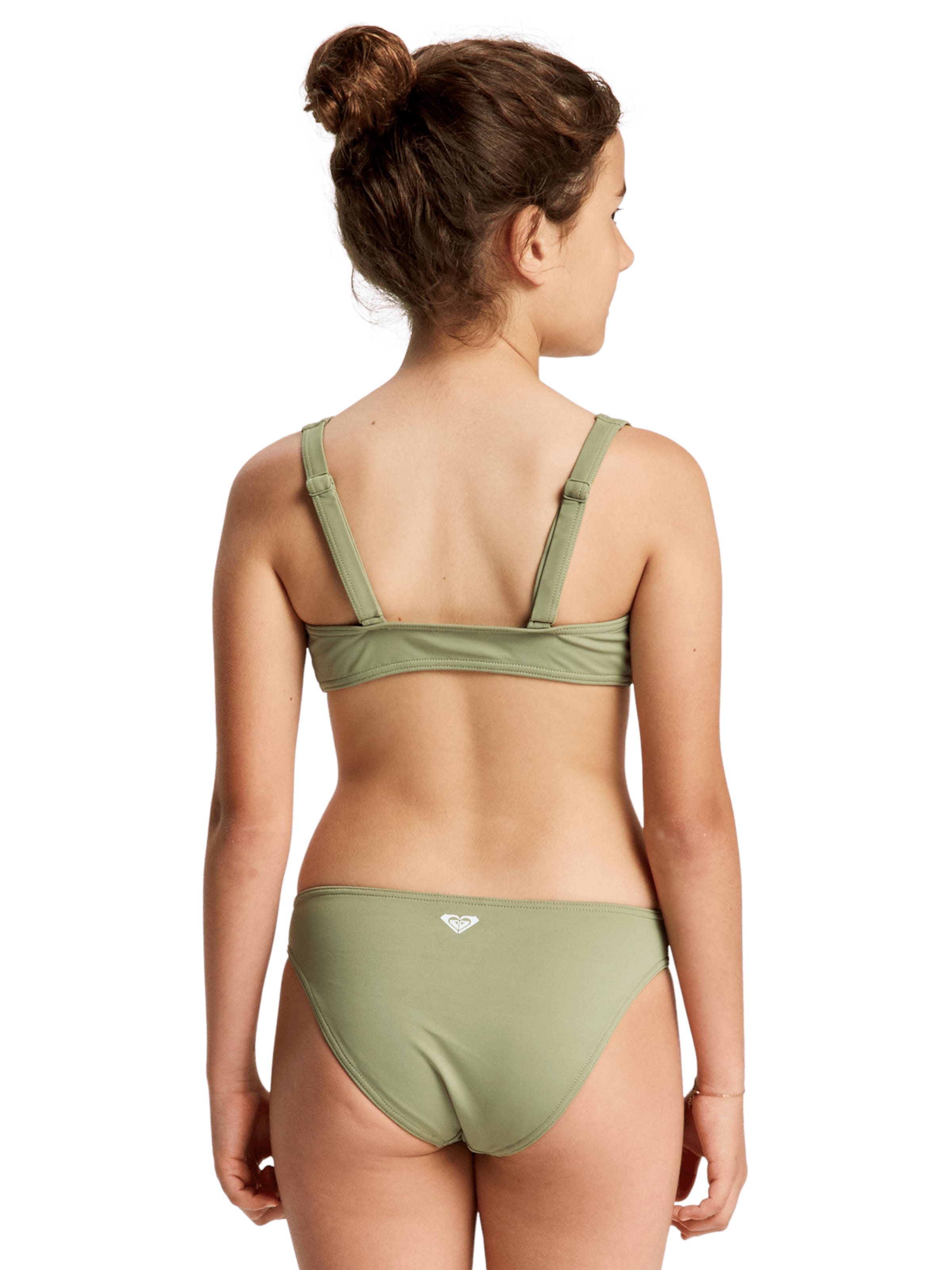 ROXY Bralette Bikini 'Solid Active' in Green