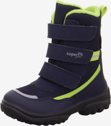 SUPERFIT - Botas 'SNOWCAT' en azul: frente