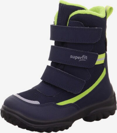SUPERFIT حذاء برقبة عالية 'SNOWCAT' بـ أزرق كوبالت / رمادي / كيوي, عرض المنتج