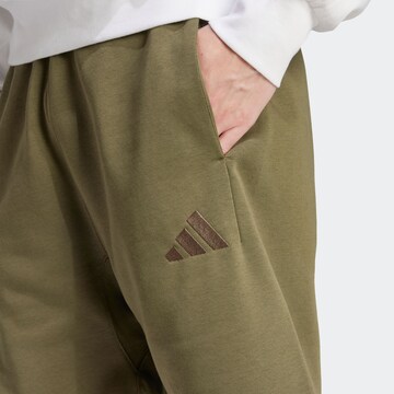 ADIDAS SPORTSWEAR Обычный Спортивные штаны 'ALL SZN' в Зеленый