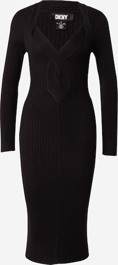DKNY Vestido de malha em preto, Vista do produto