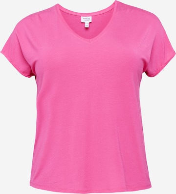 Maglietta 'AYA' di Vero Moda Curve in rosa: frontale