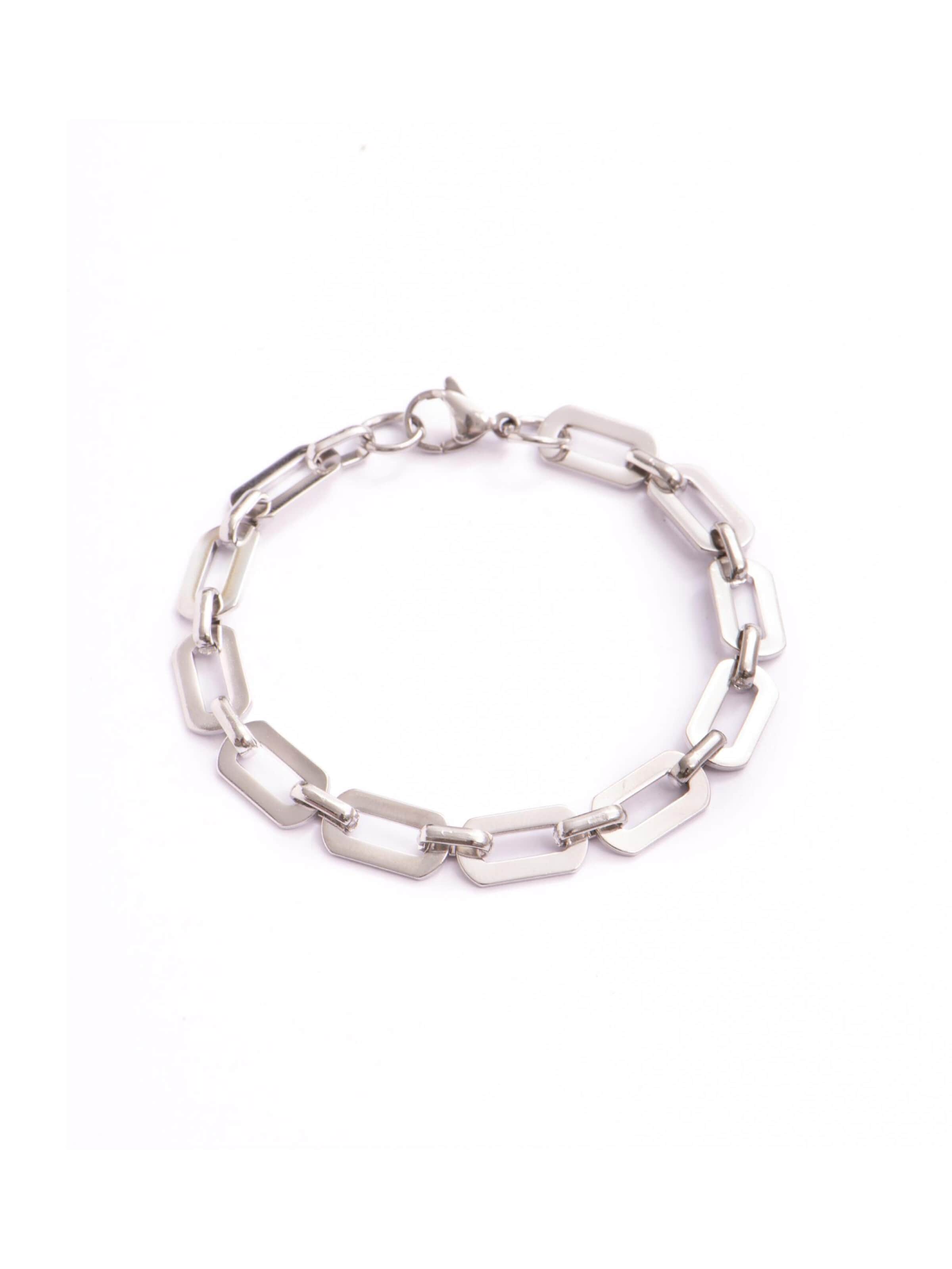 Luxenter Bracelet 'Cuetz' in Silver: front