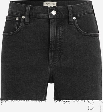 Madewell Normalny krój Jeansy w kolorze czarny: przód