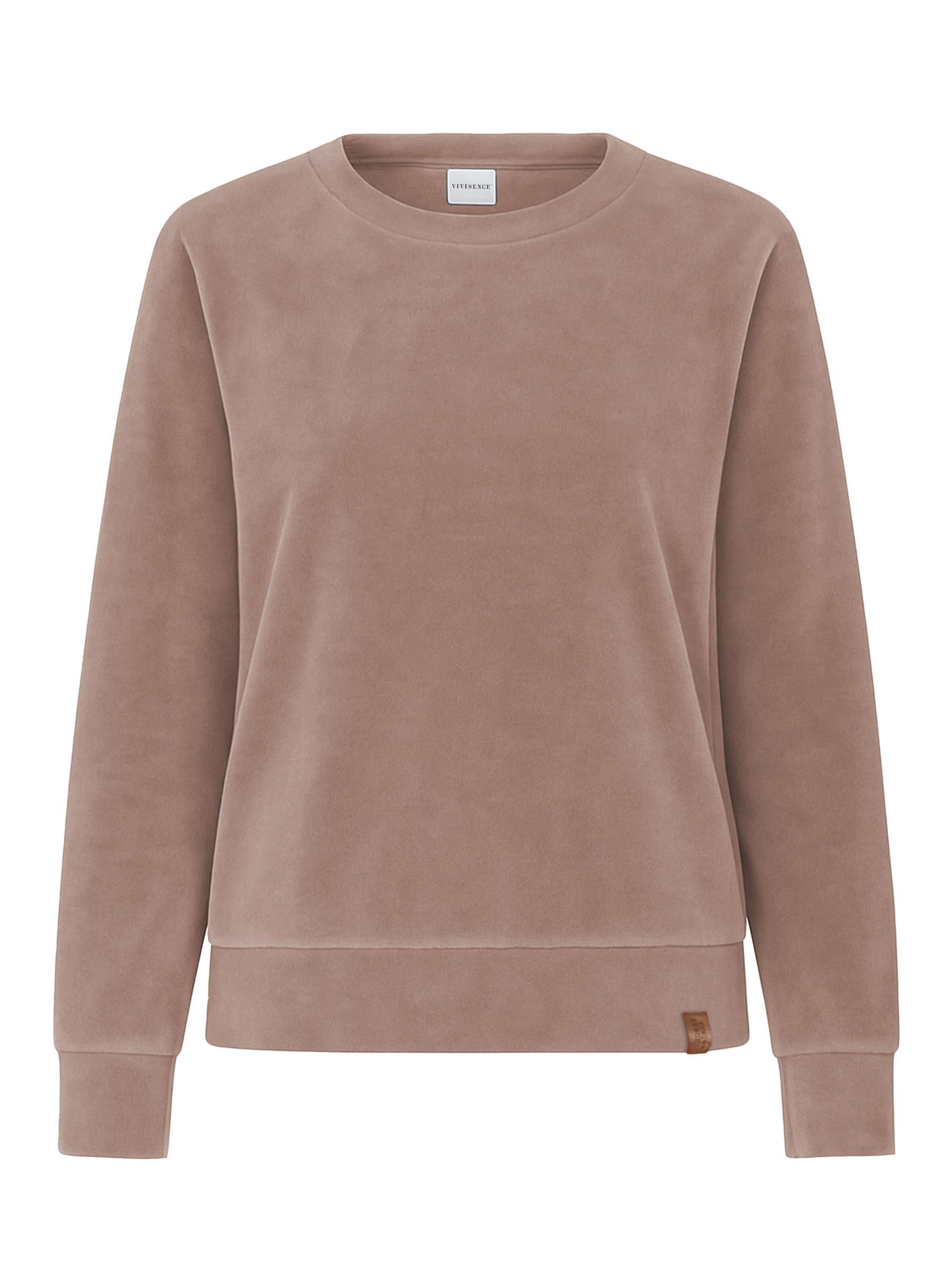 Vivisence Sweatshirt '9005' in Beige: front