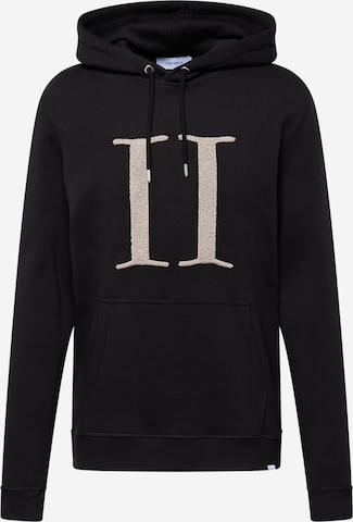 Les Deux Sweatshirt i svart: framsida