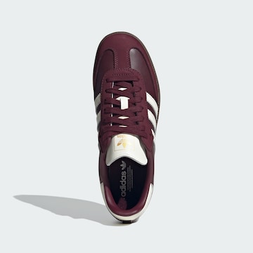 Baskets basses 'Samba' ADIDAS ORIGINALS en rouge