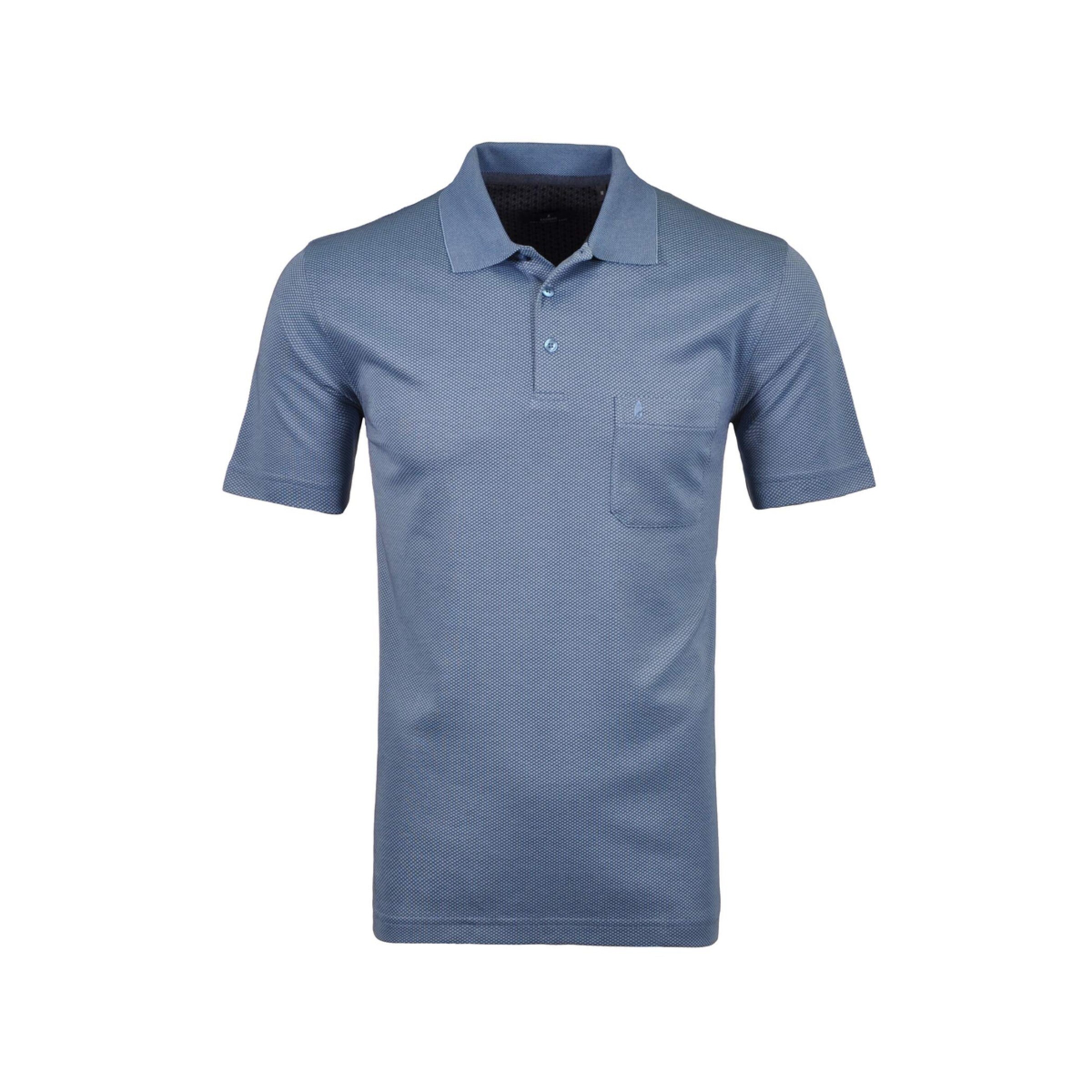 Ragman Shirt in Blau: Vorderseite