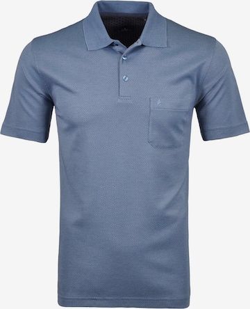 Ragman Shirt in Blauw: voorkant