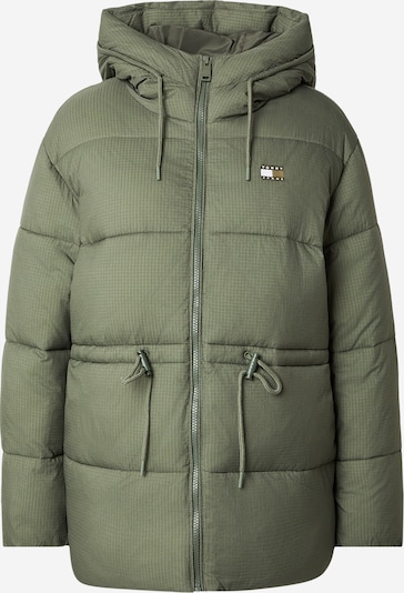 Tommy Jeans Välikausitakki värissä vihreä, Tuotenäkymä