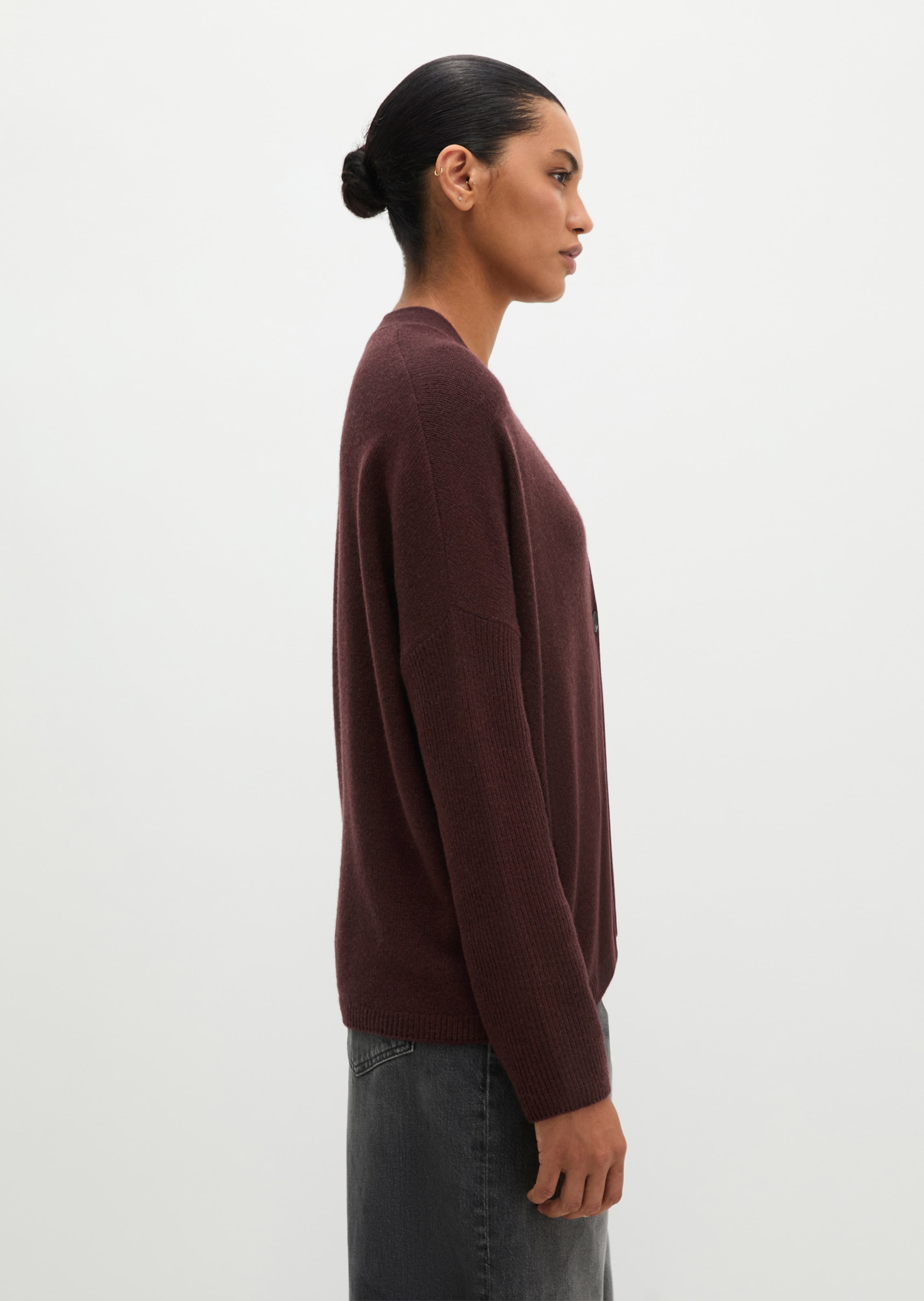 Marc O'Polo Gebreid vest in Rood