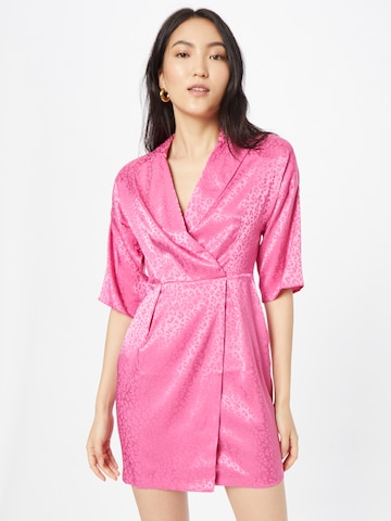Robe-chemise Closet London en rose : devant