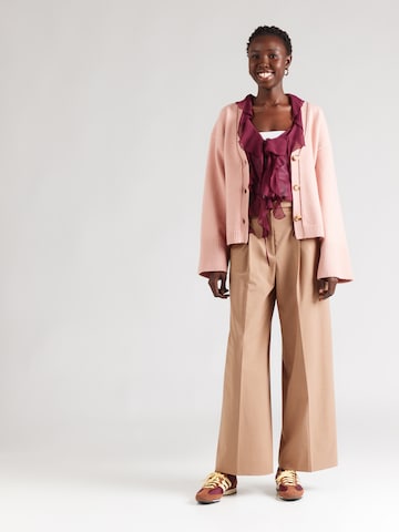 Cardigan 'Lenyx' Noella en rose