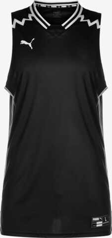 PUMA Trikot 'Hoops Team Game' in Schwarz: predná strana