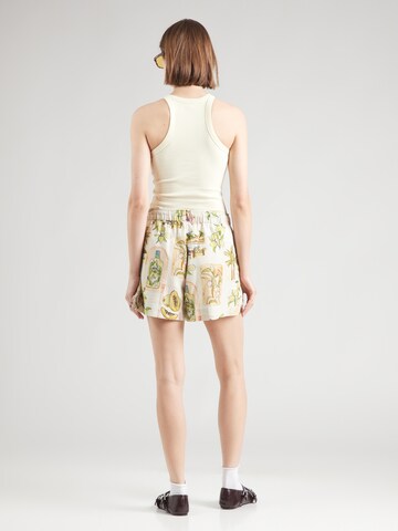 TOPSHOP Широкий Штаны в Бежевый