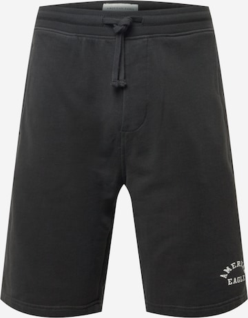 American Eagle Regular Shorts in Schwarz: predná strana