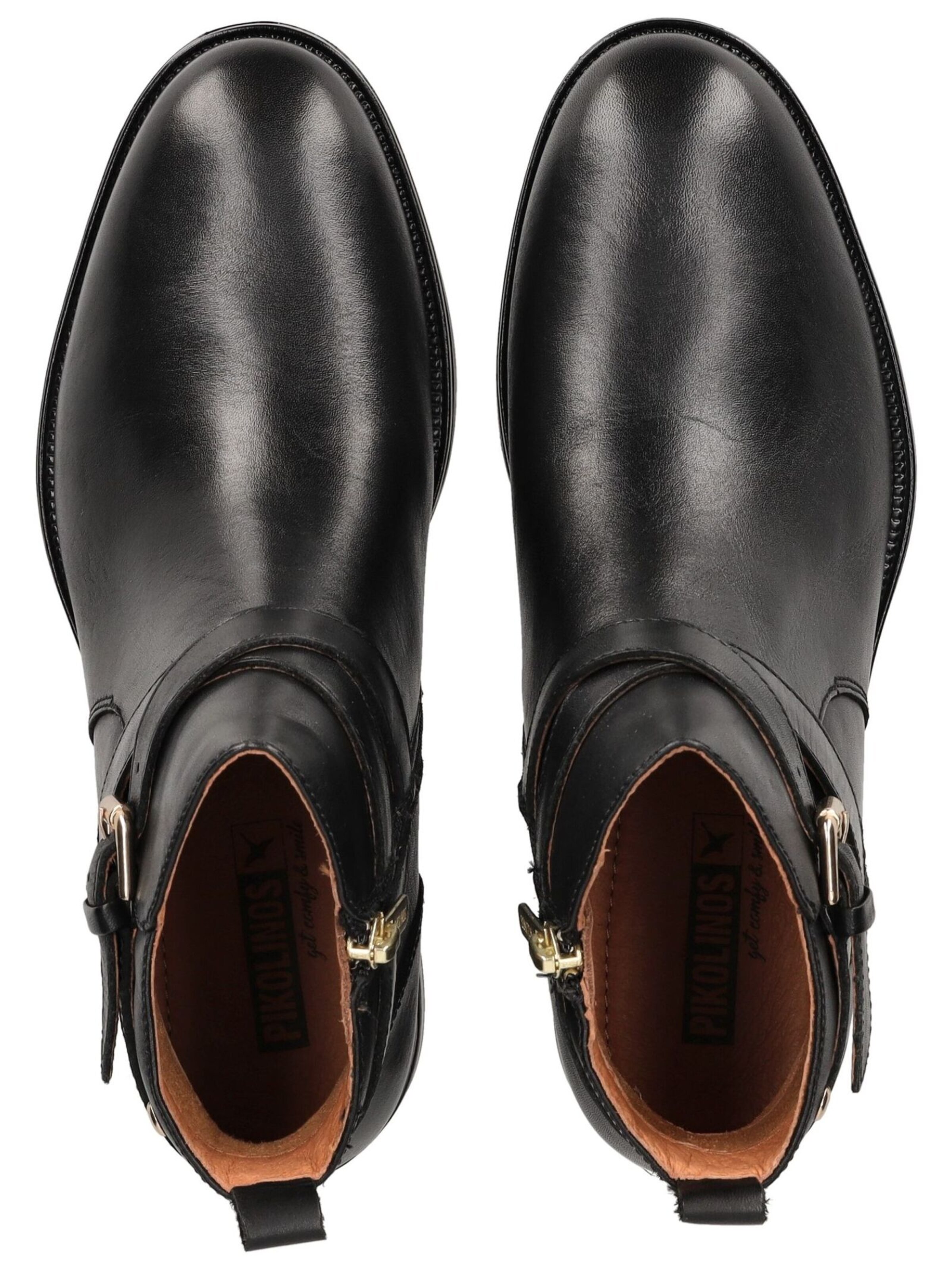 PIKOLINOS Enkellaarsjes in Zwart