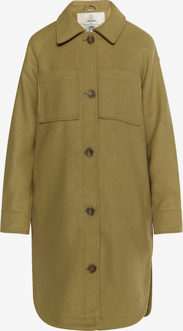 Manteau mi-saison DreiMaster Vintage en vert : devant