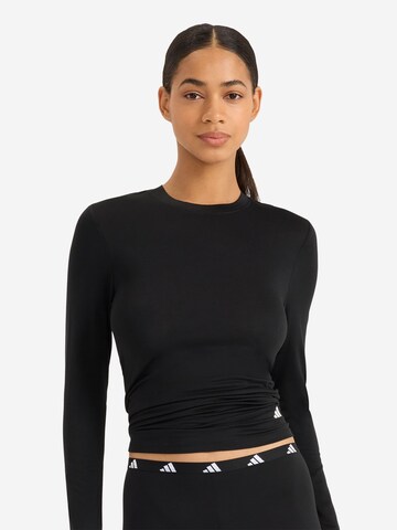 T-shirt ' Sport Active Long ' ADIDAS SPORTSWEAR en noir : devant