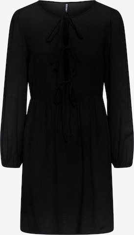 Robe 'JALLY' PIECES en noir : devant