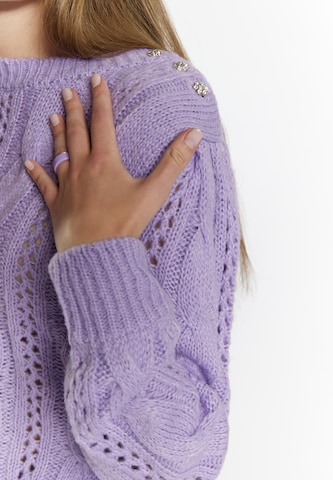 purpurinė MYMO Megztinis