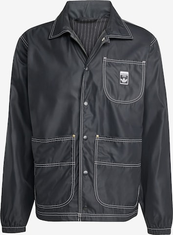 juoda ADIDAS ORIGINALS Demisezoninė striukė 'Wabash': priekis