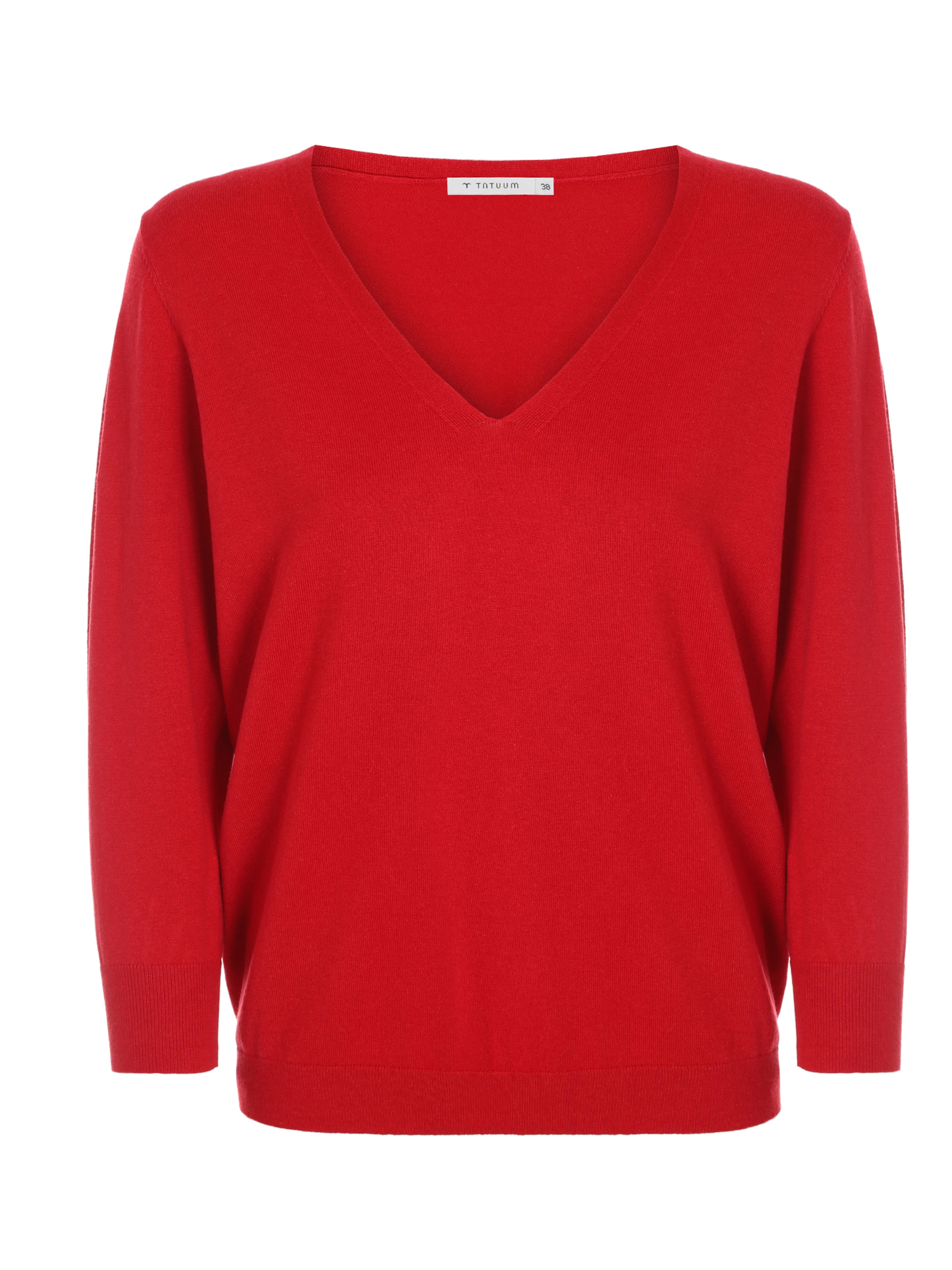 TATUUM Damenpulli in rot, Produktansicht