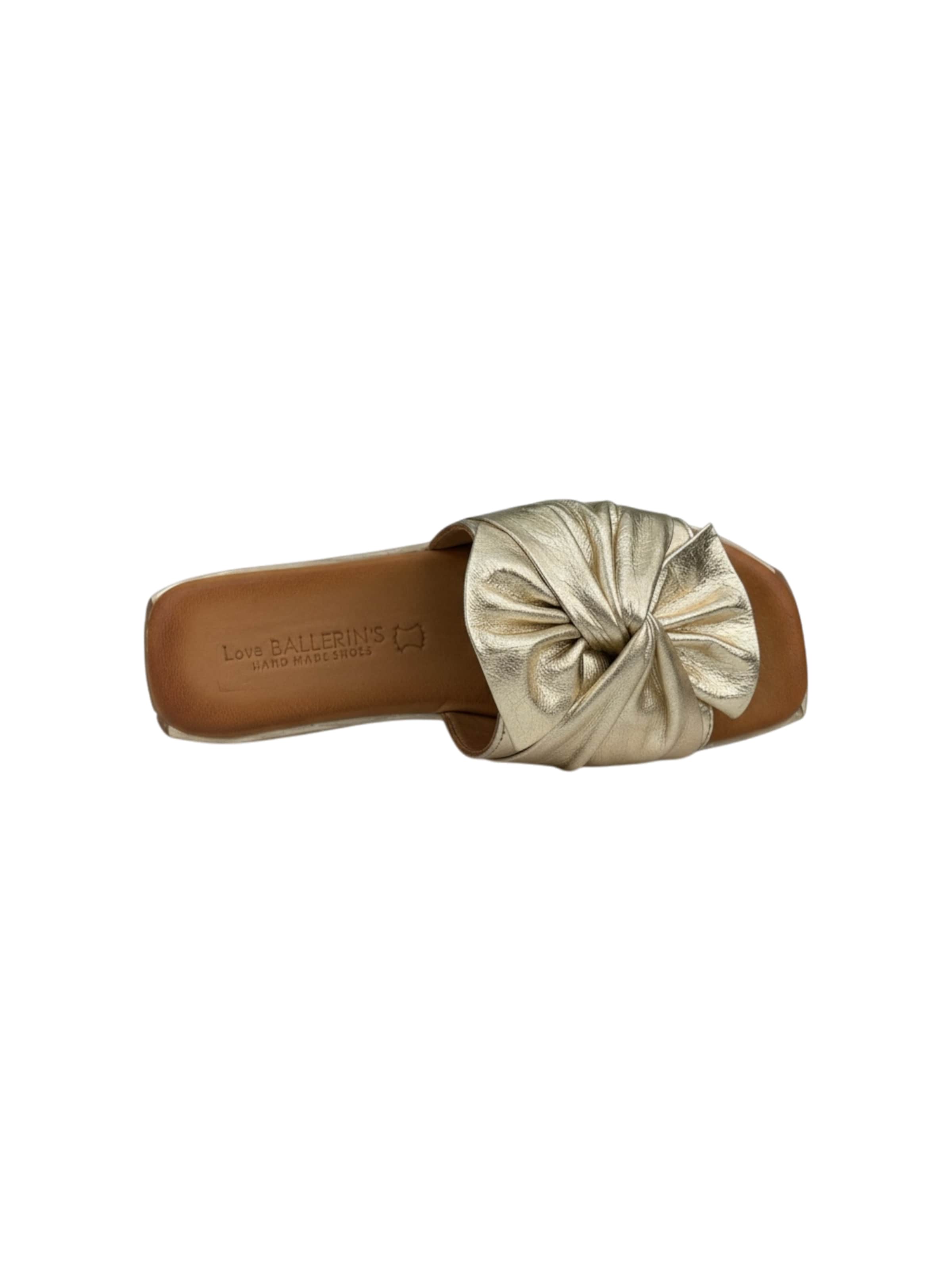 Mule 'Love Ballerins Model 102' Love Ballerins en or